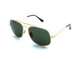 Сонцезахисні окуляри Ray-Ban The General RB 3561 001 57 мм. TINTED GREEN. Фото 2