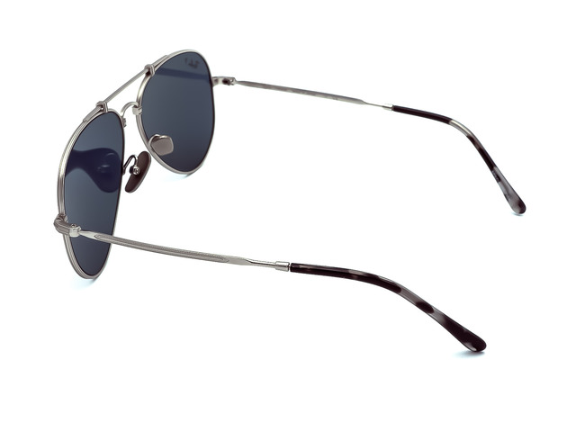Сонцезахисні окуляри Ray-Ban Aviator Titanium RB 8125M 9165 58 мм. TINTED BLUE POLAR. Фото 4