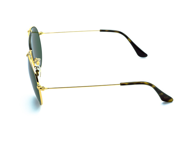 Сонцезахисні окуляри Ray-Ban Highstreet RB 3540 001 56 мм. TINTED GREEN. Фото 3