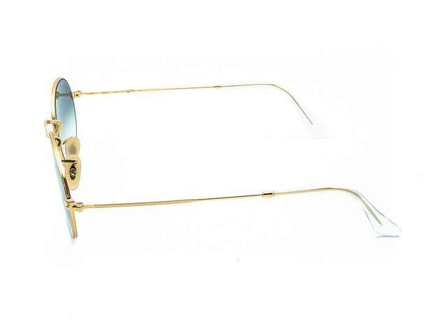 Сонцезахисні окуляри Ray-Ban Oval Flat Lenses RB 3547-N 001/3F 54 мм. GRADIENT LIGHT BLUE. Фото 3