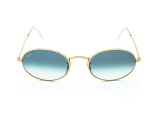 Сонцезахисні окуляри Ray-Ban Oval Flat Lenses RB 3547-N 001/3F 54 мм. GRADIENT LIGHT BLUE