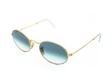Сонцезахисні окуляри Ray-Ban Oval Flat Lenses RB 3547-N 001/3F 54 мм. GRADIENT LIGHT BLUE. Фото 2