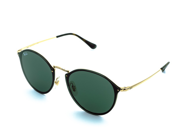Сонцезахисні окуляри Ray-Ban Blaze Round RB 3574-N 001/71 59 мм. TINTED GREEN. Фото 2