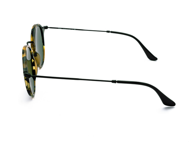 Сонцезахисні окуляри Ray-Ban Round Fleck RB 2447 1157 49 мм. TINTED GREEN. Фото 3