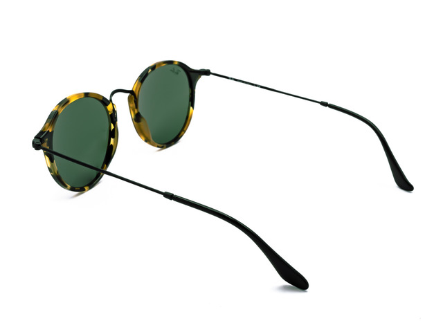 Сонцезахисні окуляри Ray-Ban Round Fleck RB 2447 1157 49 мм. TINTED GREEN. Фото 4