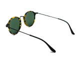 Сонцезахисні окуляри Ray-Ban Round Fleck RB 2447 1157 49 мм. TINTED GREEN. Фото 4