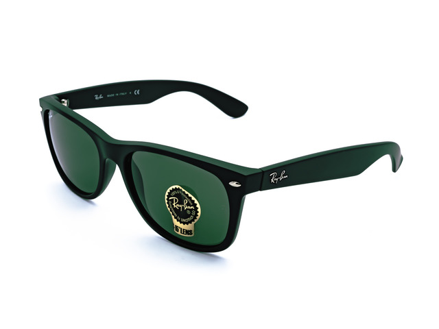 Сонцезахисні окуляри Ray-Ban New Wayfarer RB 2132 622 55 мм. TINTED GREEN POLAR. Фото 2