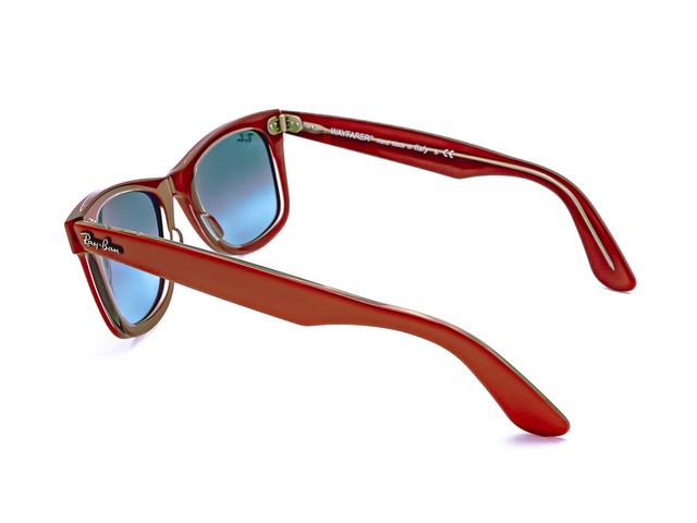 Сонцезахисні окуляри Ray-Ban Original Wayfarer RB 2140 1296/3M 50 мм. GRADIENT BLUE. Фото 4
