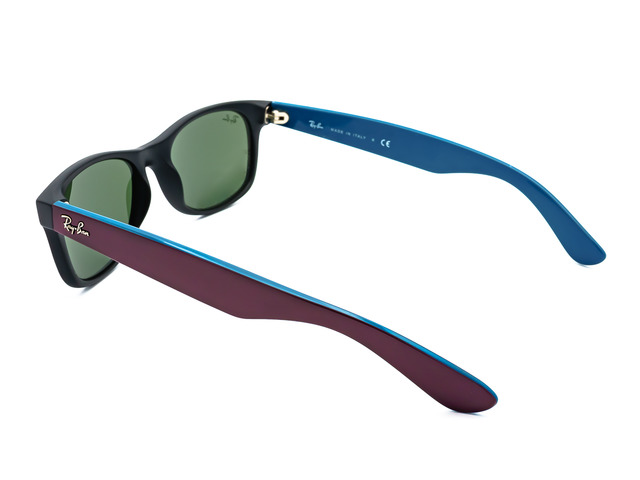 Сонцезахисні окуляри Ray-Ban New Wayfarer Color Mix RB 2132 6182 52 мм. TINTED GREEN. Фото 4