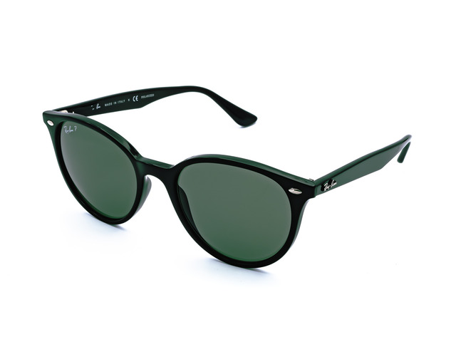 Сонцезахисні окуляри Ray-Ban Highstreet RB4305 601/9A 53 мм. TINTED GREEN POLAR. Фото 2