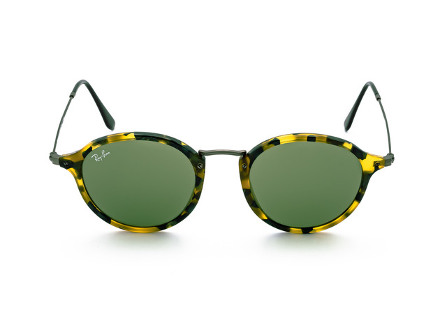 Сонцезахисні окуляри Ray-Ban Round Icons Fleck RB 2447 1159/4E 49 мм. TINTED GREEN