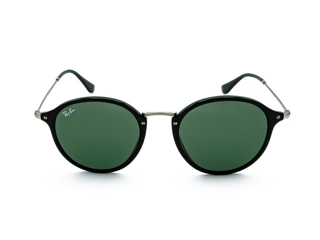 Сонцезахисні окуляри Ray-Ban Round Icons RB2447 901 52 мм. TINTED GREEN