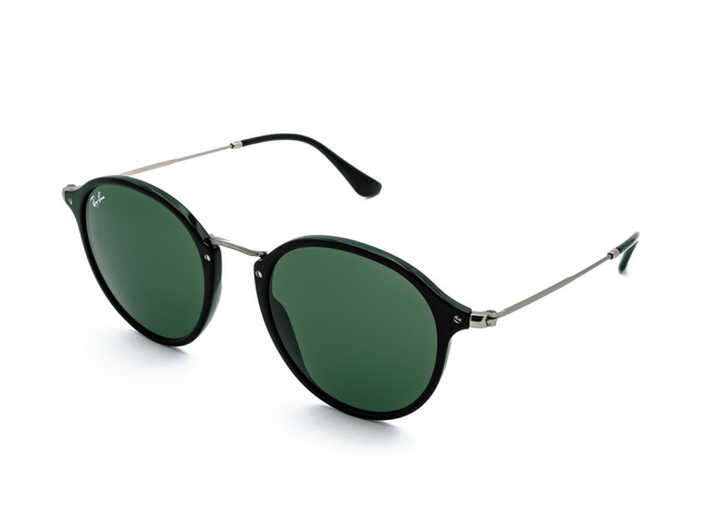 Сонцезахисні окуляри Ray-Ban Round Icons RB2447 901 52 мм. TINTED GREEN. Фото 2