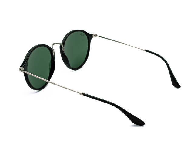 Сонцезахисні окуляри Ray-Ban Round Icons RB2447 901 52 мм. TINTED GREEN. Фото 4