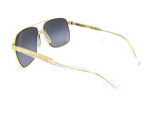 Сонцезахисні окуляри VERSACE VE 2174 1252/T3 59 мм. GRADIENT GREY POLAR. Фото 4