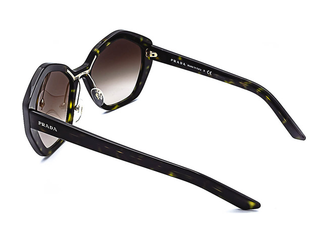 Сонцезахисні окуляри PRADA SPR 08X 2AU-6S1 55мм. GRADIENT BROWN. Фото 4