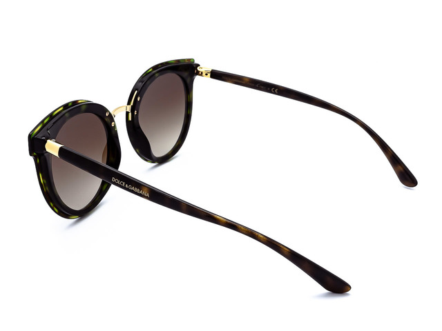 Сонцезахисні окуляри DOLCE & GABBANA DG 4371 502/13 52 мм. GRADIENT BROWN. Фото 4
