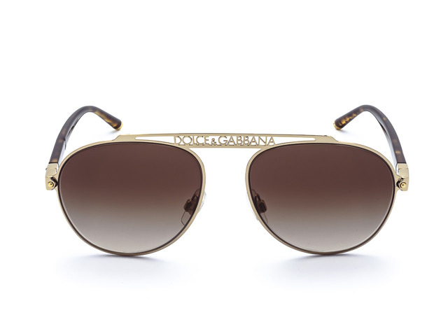 Сонцезахисні окуляри DOLCE & GABBANA DG 2235 02/13 57 мм. GRADIENT BROWN