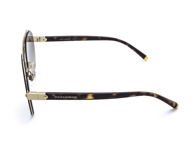 Сонцезахисні окуляри DOLCE & GABBANA DG 2235 02/13 57 мм. GRADIENT BROWN. Фото 3