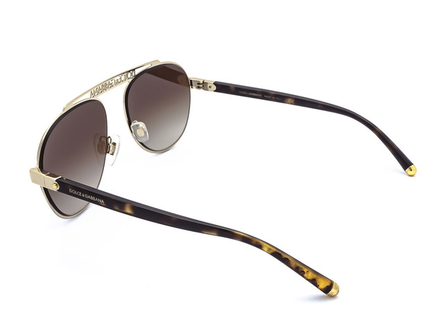 Сонцезахисні окуляри DOLCE & GABBANA DG 2235 02/13 57 мм. GRADIENT BROWN. Фото 4