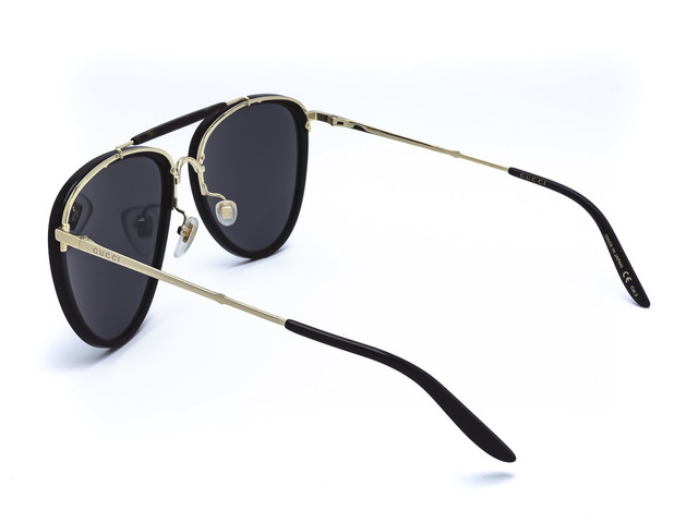 Сонцезахисні окуляри GUCCI GG 0672S 001 58 мм. TINTED GREY. Фото 4