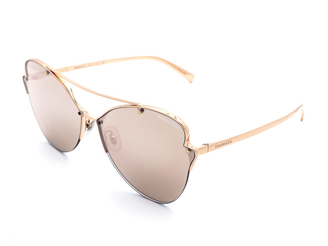 Сонцезахисні окуляри Tiffany&Co TF 3063 6105/E0 64 мм. MIRROR GOLD