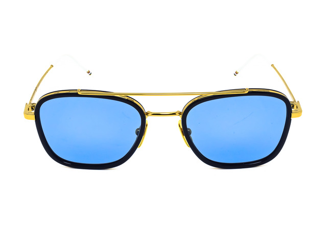 Сонцезахисні окуляри THOM BROWNE TBS 800-B-GLD-NVY-51 51 мм. TINTED BLUE