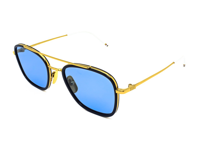 Сонцезахисні окуляри THOM BROWNE TBS 800-B-GLD-NVY-51 51 мм. TINTED BLUE