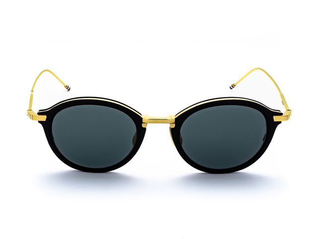 Сонцезахисні окуляри THOM BROWNE TBS 110-A-T BLK//GLD 48мм. TINTED GREY