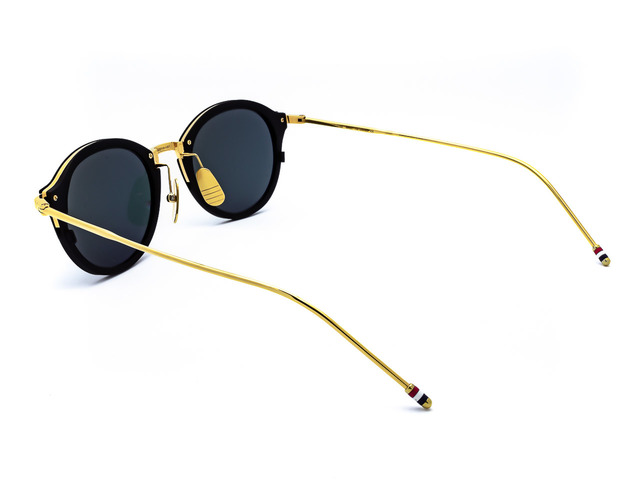 Сонцезахисні окуляри THOM BROWNE TBS 110-A-T BLK//GLD 48мм. TINTED GREY. Фото 4