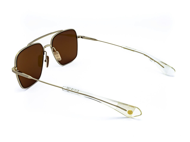 Сонцезахисні окуляри DITA DTS 111 5704//GLD BLK 57 мм. TINTED BROWN POLAR. Фото 4
