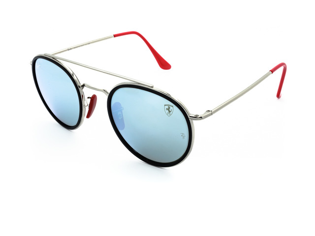 Сонцезахисні окуляри Ray-Ban Scuderia Ferrari Collection RB3647M F031/30 51 мм. MIRROR SILVER