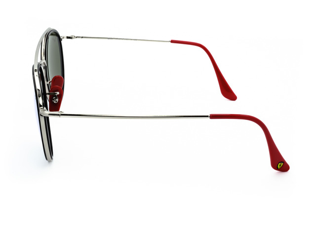 Сонцезахисні окуляри Ray-Ban Scuderia Ferrari Collection RB3647M F031/30 51 мм. MIRROR SILVER. Фото 3