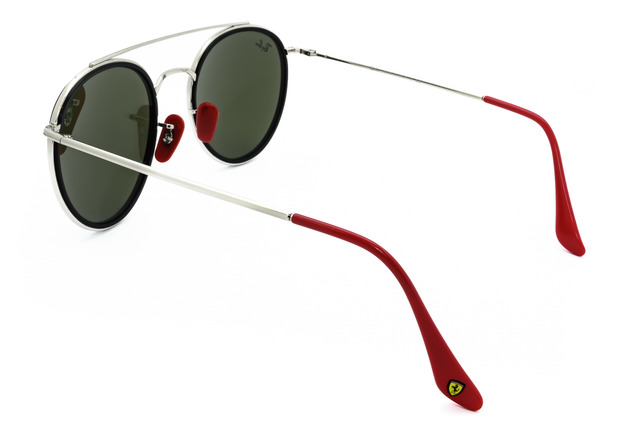 Сонцезахисні окуляри Ray-Ban Scuderia Ferrari Collection RB3647M F031/30 51 мм. MIRROR SILVER. Фото 4