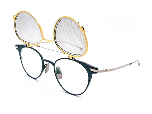 Оправа THOM BROWNE TBS 814-49-03//NVY-GLD 49 мм.. Фото 4