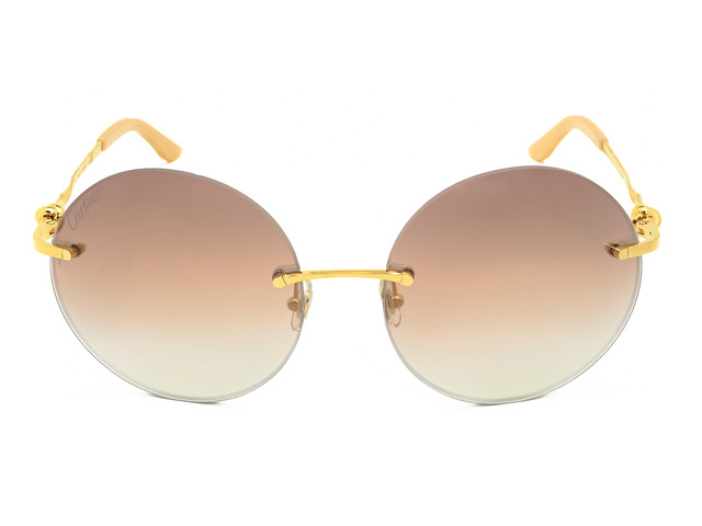 Сонцезахисні окуляри CARTIER ESW00212 TULLE GRADIENT PINK GOLD