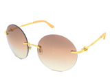 Сонцезахисні окуляри CARTIER ESW00212 TULLE GRADIENT PINK GOLD. Фото 2