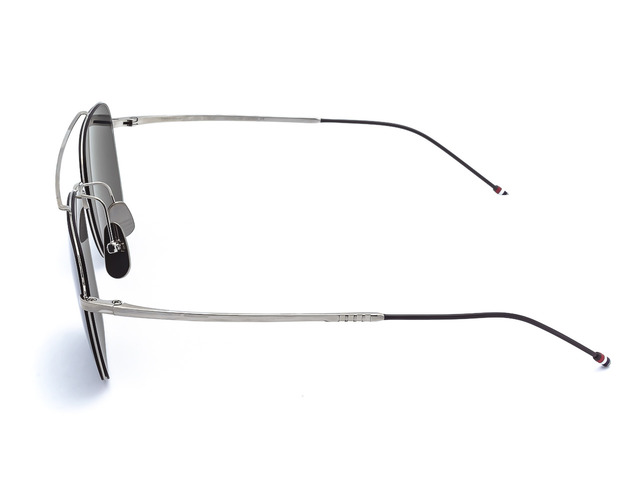Сонцезахисні окуляри THOM BROWNE TBS 120-A-01//SLV-BLK. Фото 3