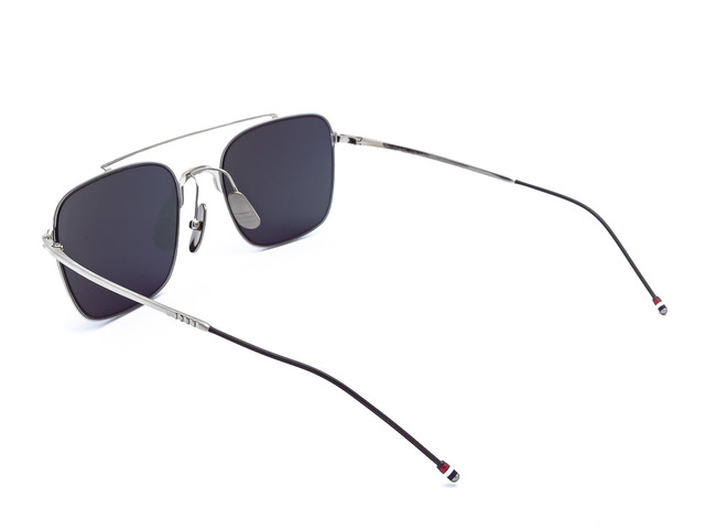 Сонцезахисні окуляри THOM BROWNE TBS 120-A-01//SLV-BLK. Фото 4
