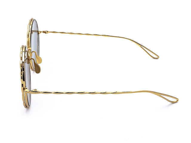 Сонцезахисні окуляри ELIE SAAB ES004/S J5G 56мм. MIRROR GOLD. Фото 3