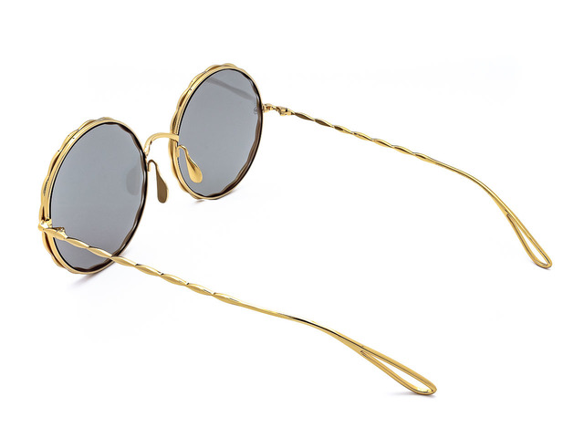 Сонцезахисні окуляри ELIE SAAB ES004/S J5G 56мм. MIRROR GOLD. Фото 4
