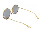Сонцезахисні окуляри ELIE SAAB ES004/S J5G 56мм. MIRROR GOLD. Фото 4
