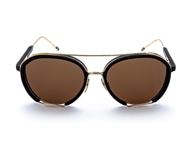 Сонцезахисні окуляри THOM BROWNE TBS 810-56-01//BLK-GLD