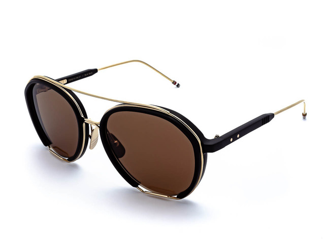 Сонцезахисні окуляри THOM BROWNE TBS 810-56-01//BLK-GLD