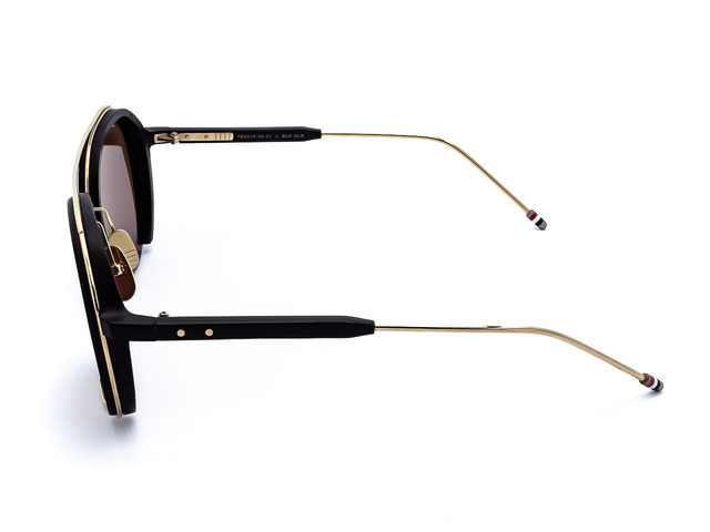 Сонцезахисні окуляри THOM BROWNE TBS 810-56-01//BLK-GLD. Фото 3