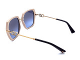 Сонцезахисні окуляри VALENTINO VA 4081 5168/8F 57 мм. TINTED BLUE. Фото 4