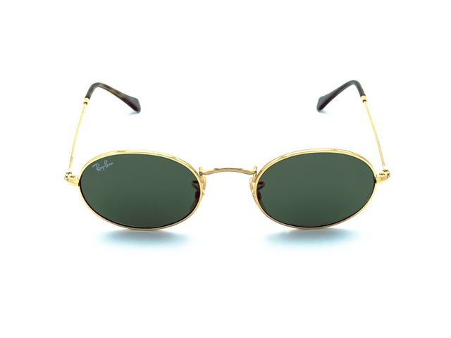 Сонцезахисні окуляри Ray-Ban Oval Flat Lenses RB 3547-N 001 48 мм. TINTED GREEN