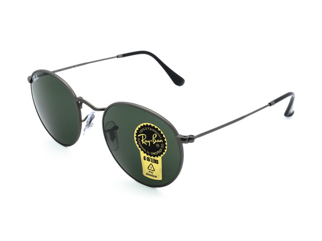 Сонцезахисні окуляри Ray-Ban Round Metal RB 3447 029 50 мм. TINTED GREEN. Фото 2