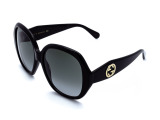Сонцезахисні окуляри GUCCI GG0796S 001 56 мм. GRADIENT GREY . Фото 2