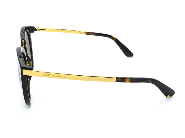Сонцезахисні окуляри DOLCE & GABBANA DG 4268 502/13 52 мм. GRADIENT BROWN. Фото 3